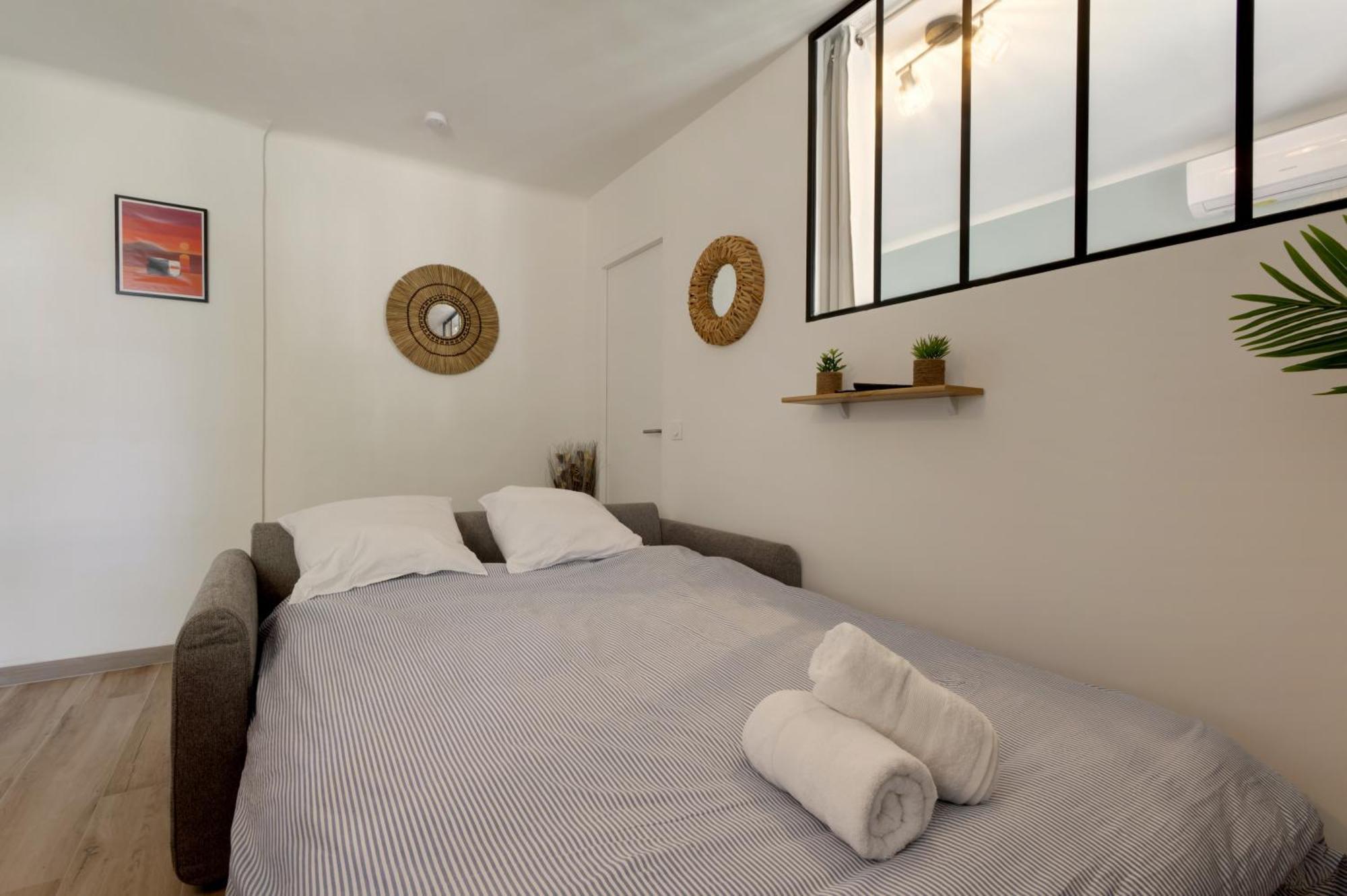 016- T2 Tropisme, Appart 1 Chambre,Clim,Wifi,Parking Montpellier Exterior photo